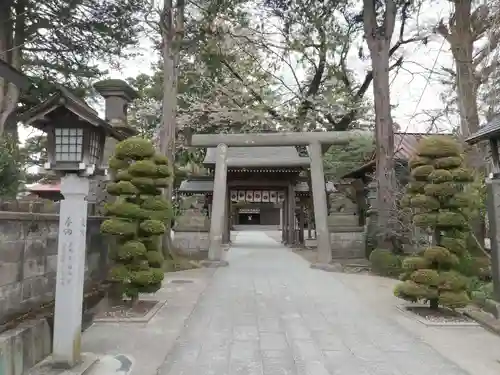 黒磯神社の鳥居