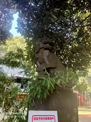 太子堂八幡神社の狛犬