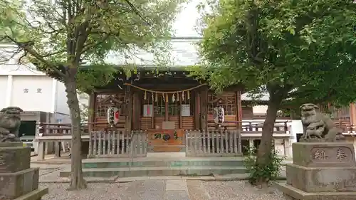本郷氷川神社の本殿・本堂