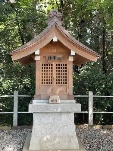 越ヶ谷久伊豆神社の末社・摂社