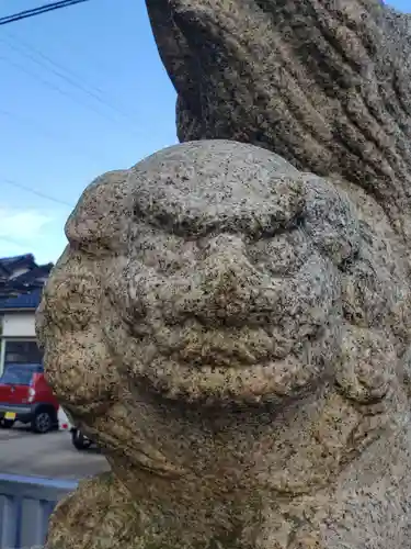 桂神社の狛犬