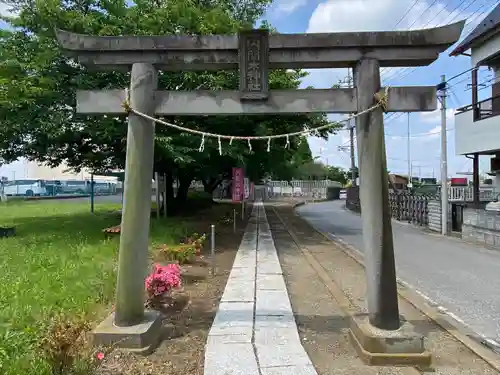 内間木神社の鳥居