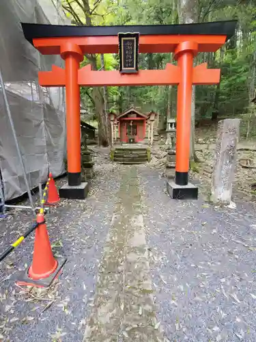 南湖神社の鳥居