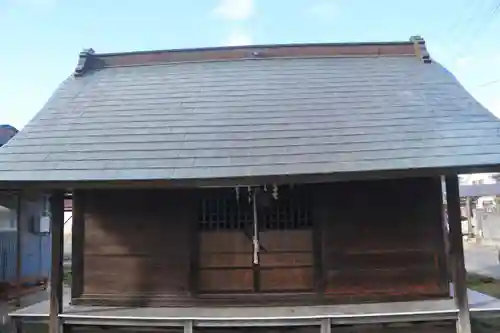 神明宮の本殿・本堂