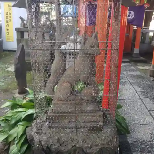 千種稲荷神社の狛犬