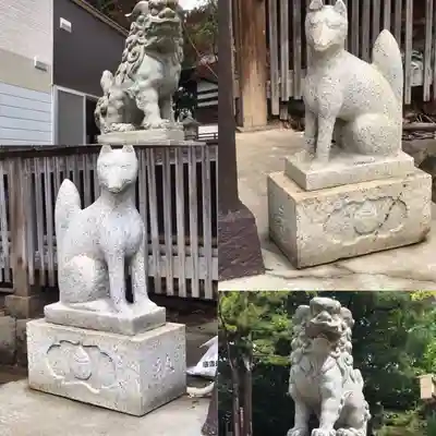 小樽稲荷神社の狛犬