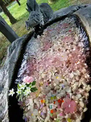 帯廣神社の手水舎