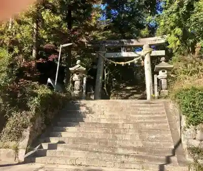 瀧山東照宮の鳥居
