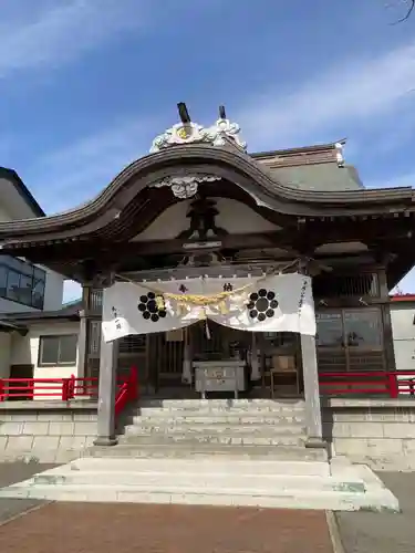 相馬神社の本殿・本堂