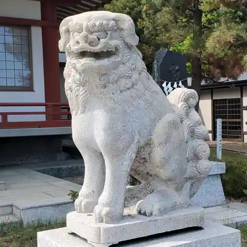 北海道東照宮の狛犬