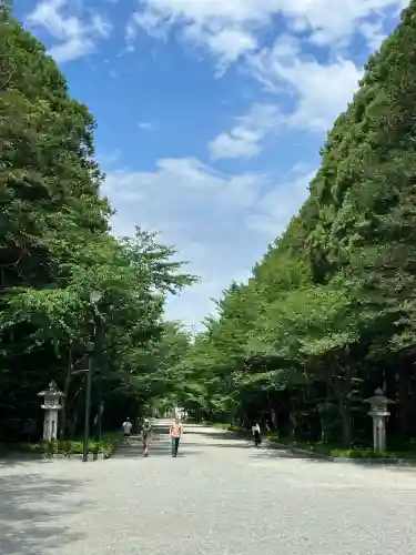 北海道神宮の景色