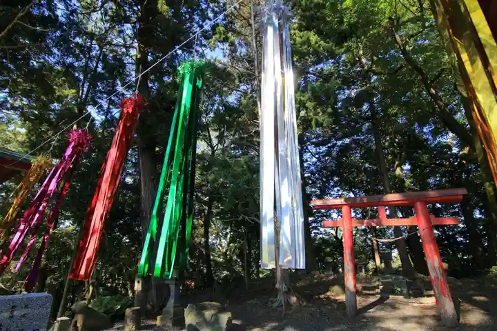 阿久津「田村神社」(郡山市阿久津町)旧社名:伊豆箱根三嶋三社の授与品その他