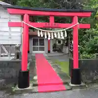 宜名眞神社の鳥居