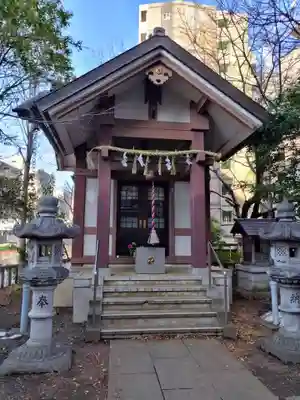 目白天祖神社の本殿・本堂