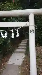 井出上神社の鳥居