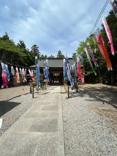 滑川神社 - 仕事と子どもの守り神(福島県)