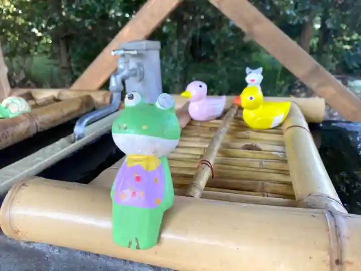 網戸神社の手水舎