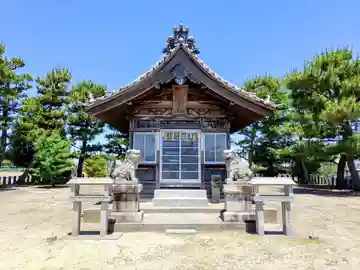 神明社(寛延)の本殿・本堂