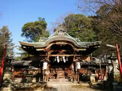 粟田神社の本殿・本堂