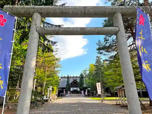 上川神社の鳥居