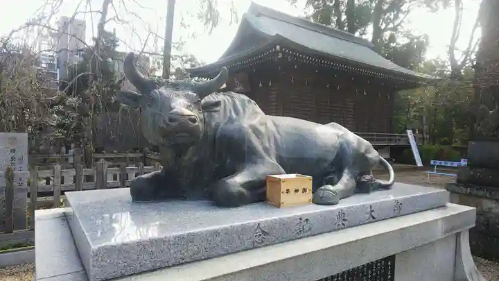 布多天神社の狛犬