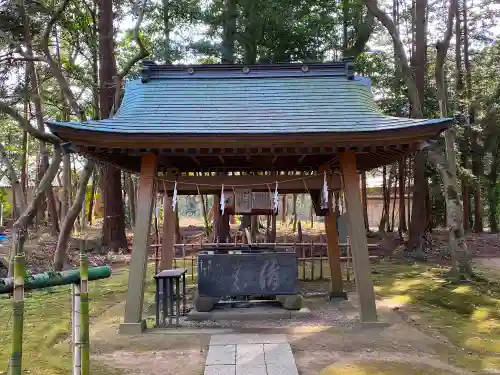 小御門神社の手水舎