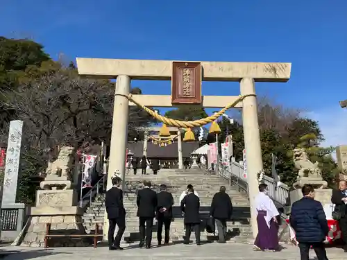 神前神社の鳥居