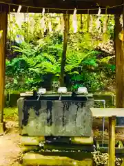 成田熊野神社の手水