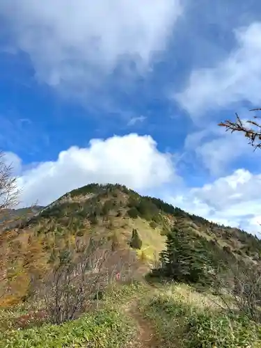 山家神社奥宮の景色