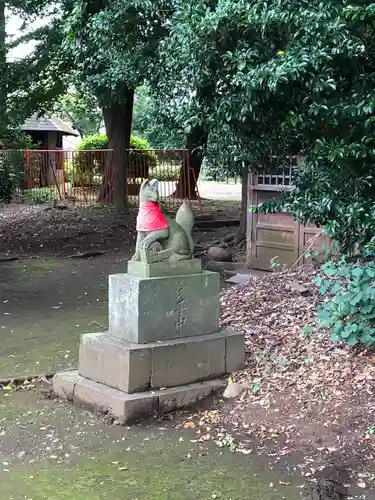 大岱稲荷神社の狛犬