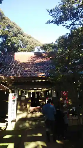高津比咩神社の本殿・本堂