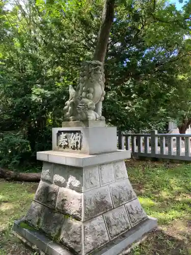 永山神社の狛犬