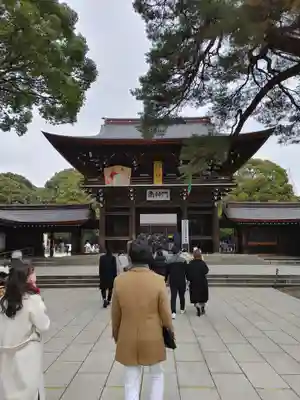 明治神宮の山門・神門