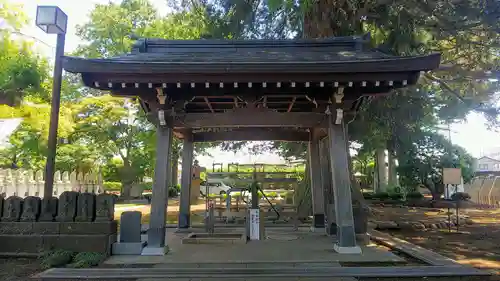 梅岩寺の手水舎