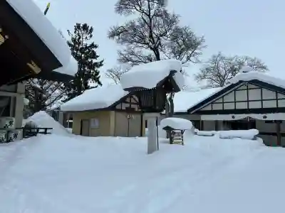永山神社の庭園