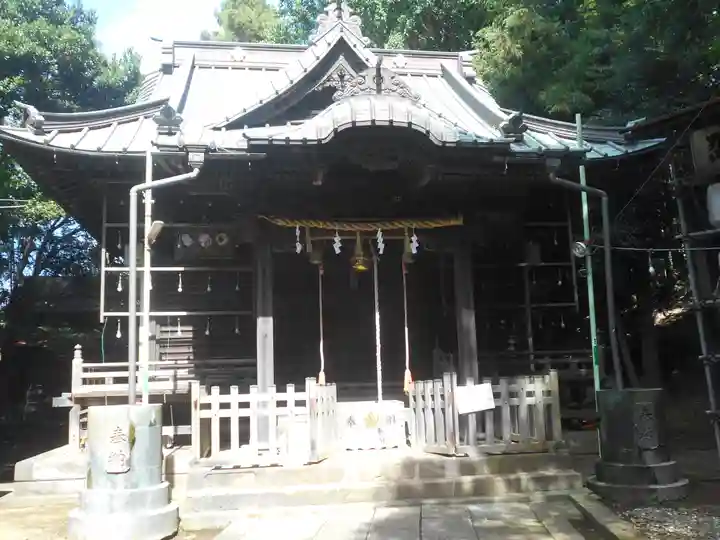 諏訪神社の本殿・本堂