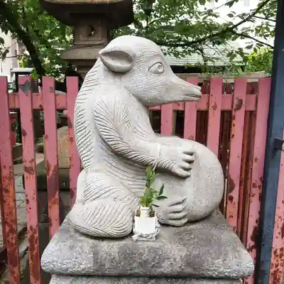 柳森神社の狛犬