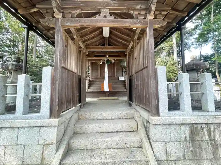 櫟神社の本殿・本堂