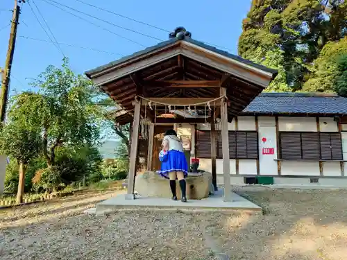 五社神社の手水