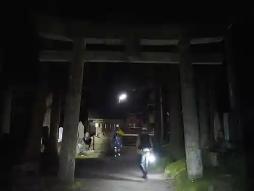 甲斐駒ヶ岳神社の鳥居