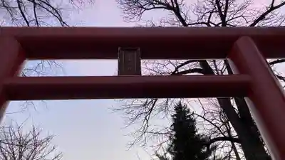 永山神社の鳥居