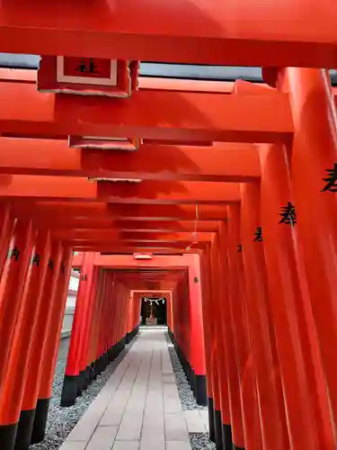 東京羽田 穴守稲荷神社の鳥居