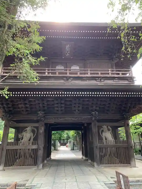 高安寺の山門・神門