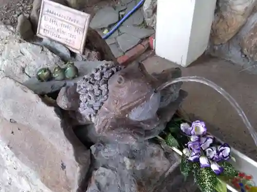 星置神社の手水舎