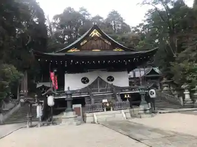 日牟禮八幡宮の本殿・本堂