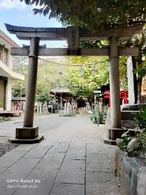 御園神社の鳥居