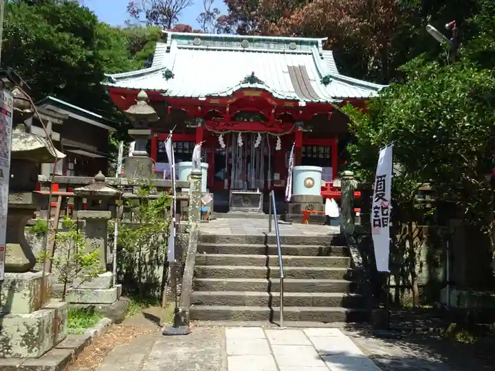 海南神社の本殿・本堂