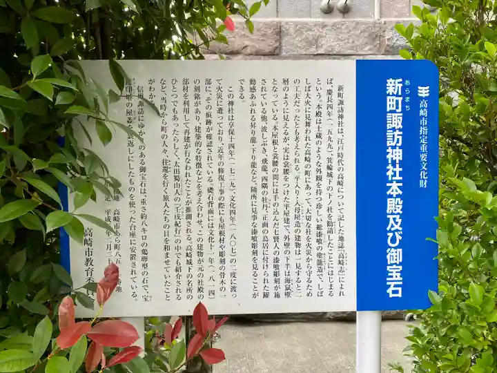 あら町諏訪神社(群馬県)