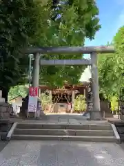 諏訪神社の鳥居