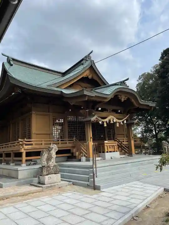 浅江神社の本殿・本堂